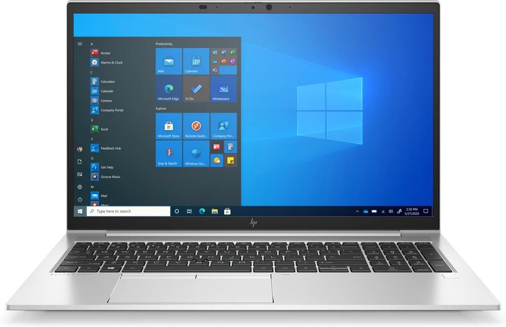 HP EliteBook 850 G8, i7-1165G7 2.80 GHz, RAM 16 GB, SSD 512 GB