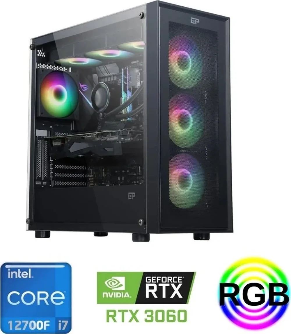 PC Assembled, i7-12700 2.50 GHz