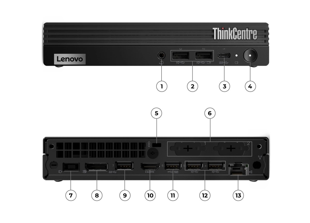 Lenovo ThinkCentre M70q GEN 5 thumbnail 2